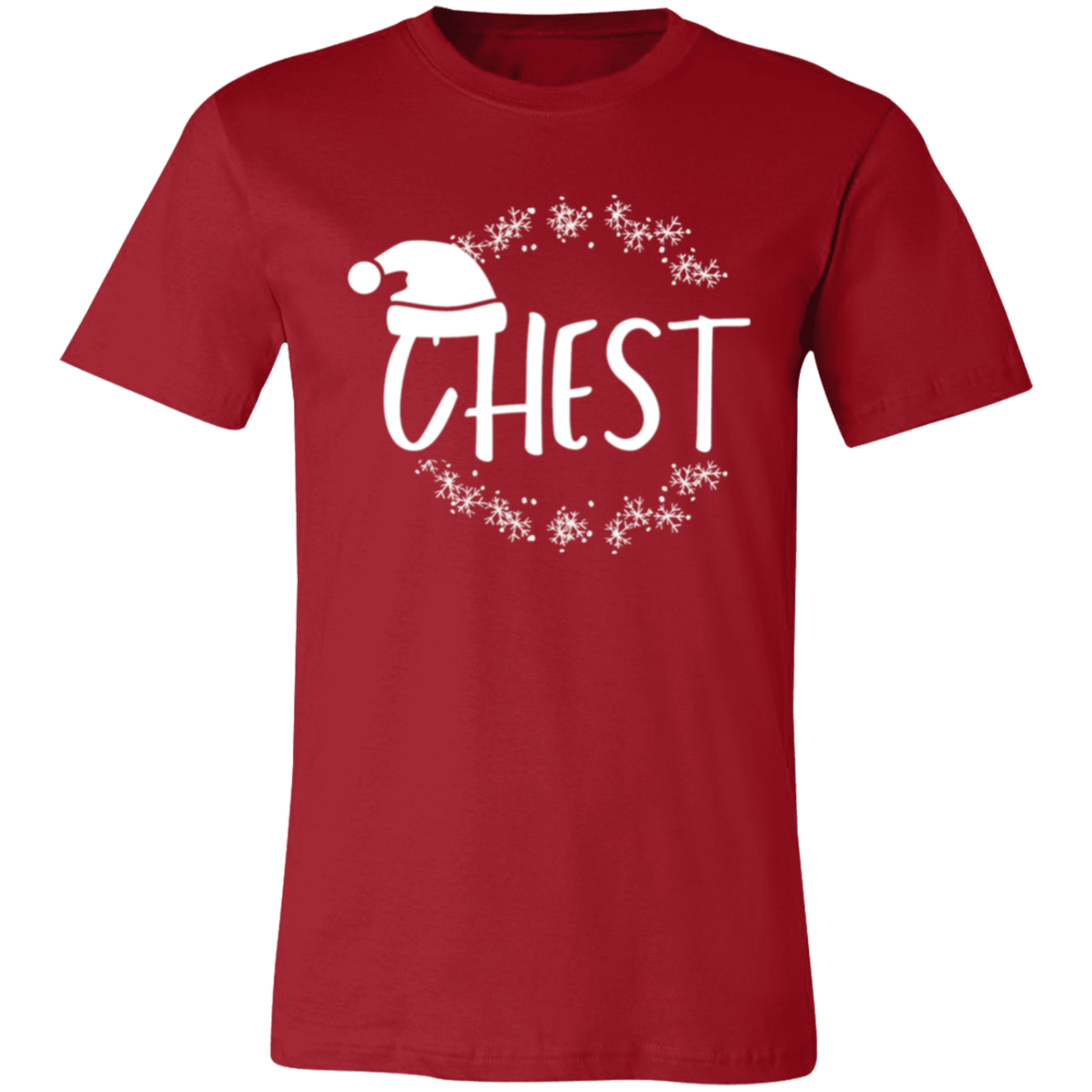 CHEST Matching  Shirt 3001C Unisex Jersey Short-Sleeve T-Shirt