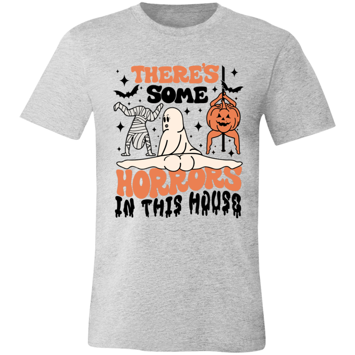 There's Some Horrors In this House 3001C Unisex Jersey Short-Sleeve T-Shirt