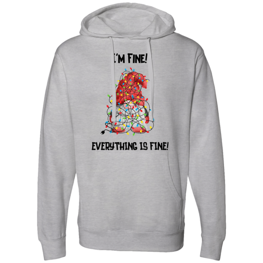 I'm Fine Gnome SS4500 Midweight Hooded Sweatshirt