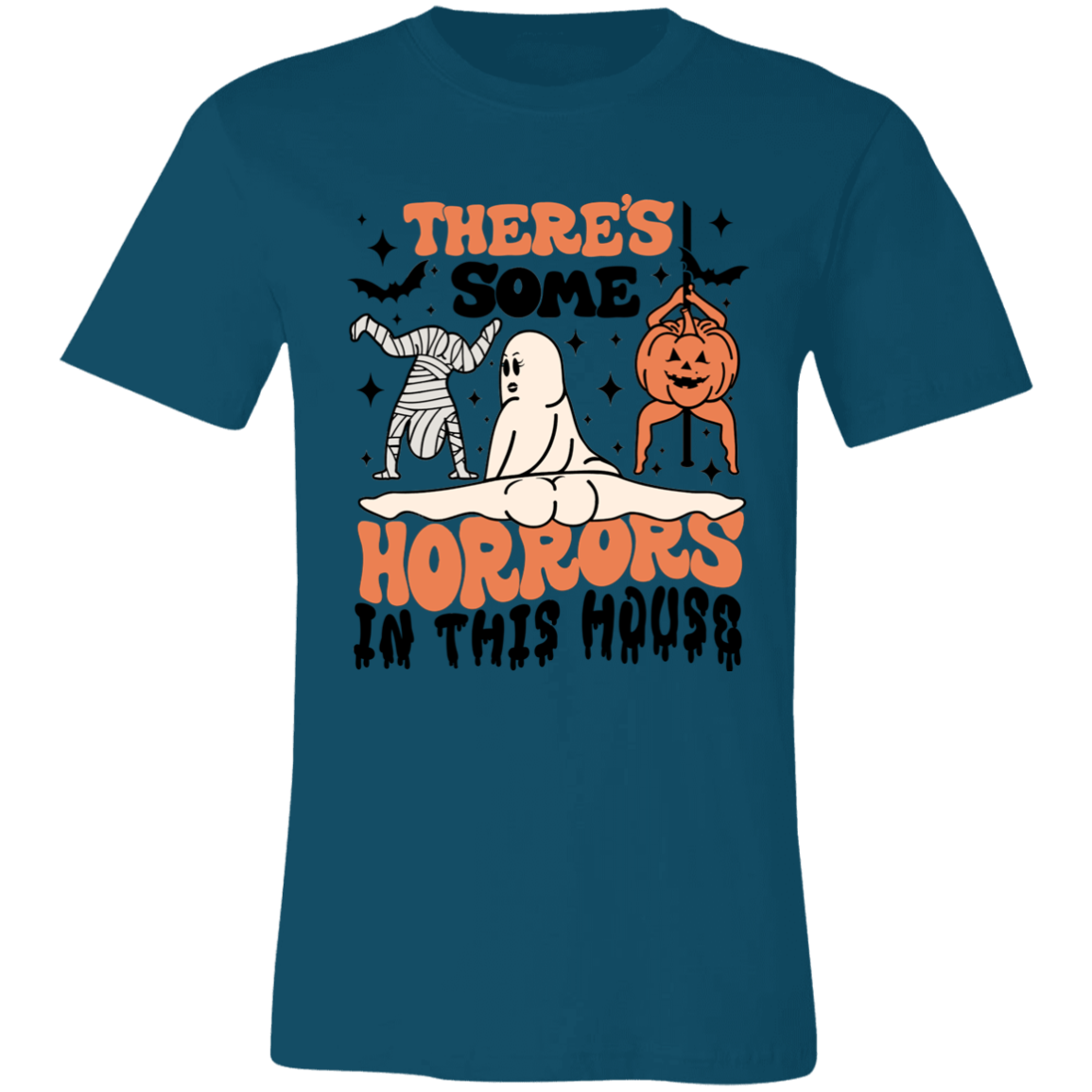 There's Some Horrors In this House 3001C Unisex Jersey Short-Sleeve T-Shirt