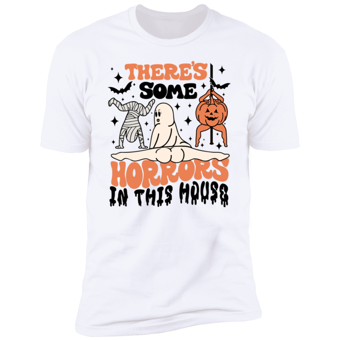 There's Some Horrors in this House NL3600 Premium Short Sleeve T-Shirt
