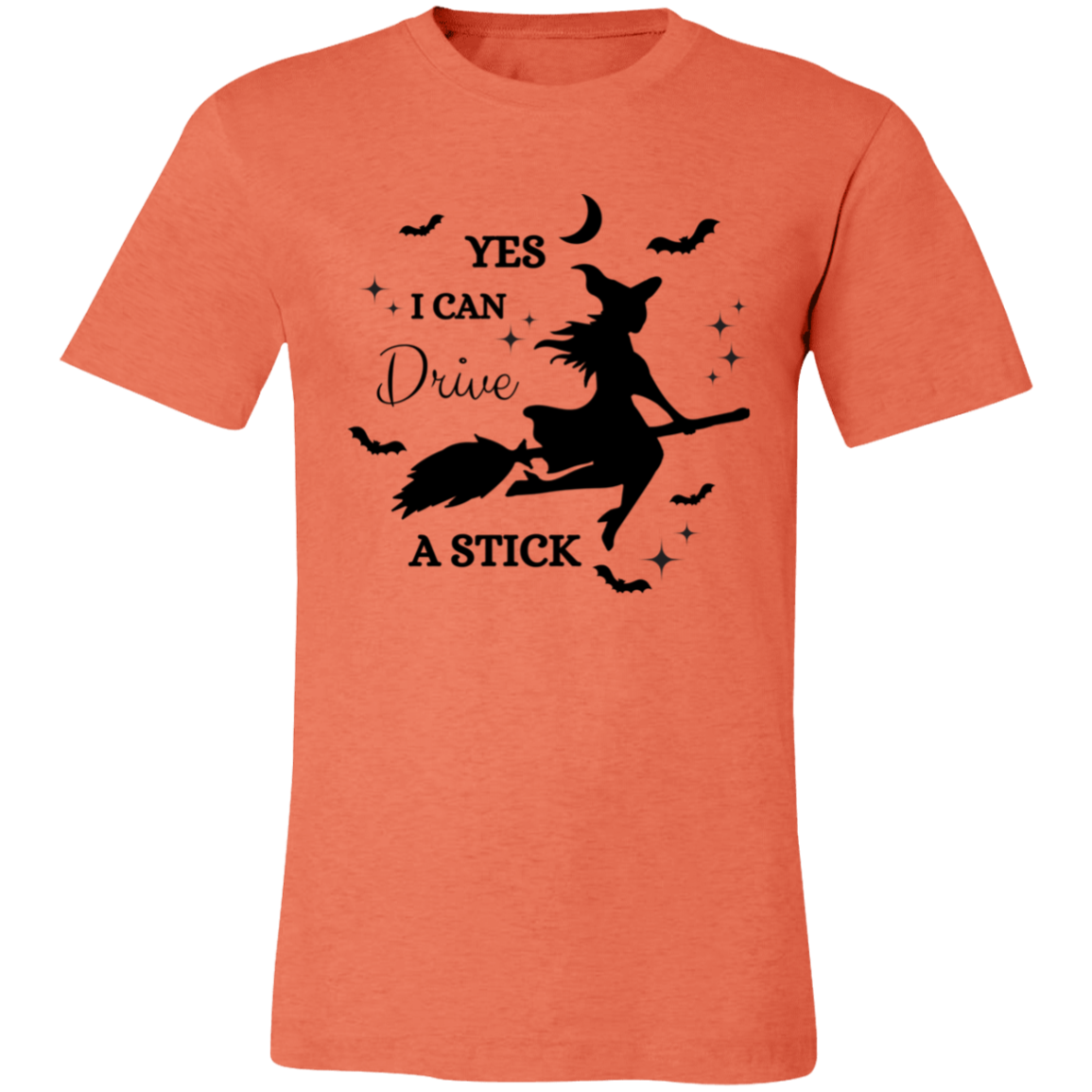 Yes I Can Drive A Stick 3001C Unisex Jersey Short-Sleeve T-Shirt