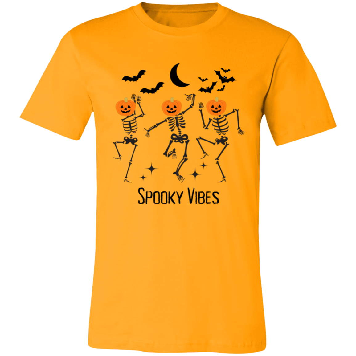 Spooky Vibes 3001C Unisex Jersey Short-Sleeve T-Shirt